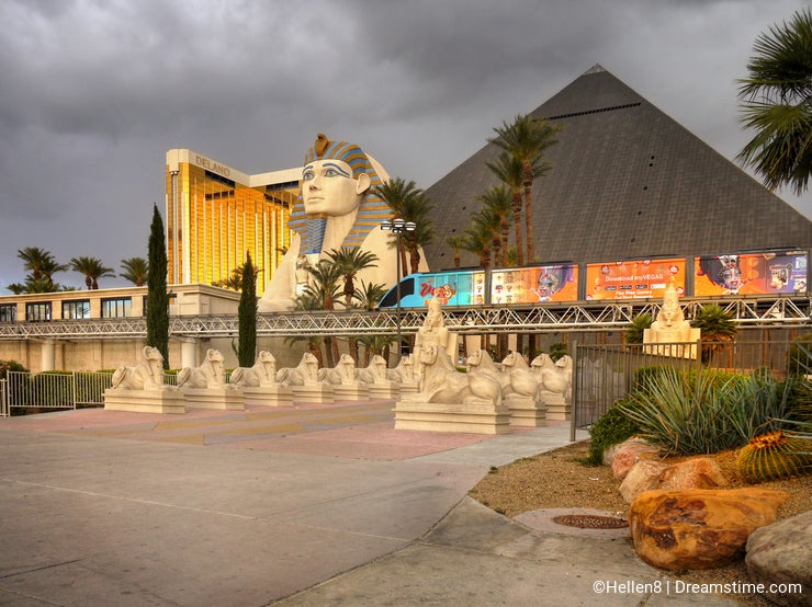 Las Vegas, Sphinx and Pyramid
