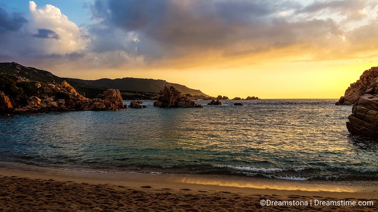Sardinia golden coast