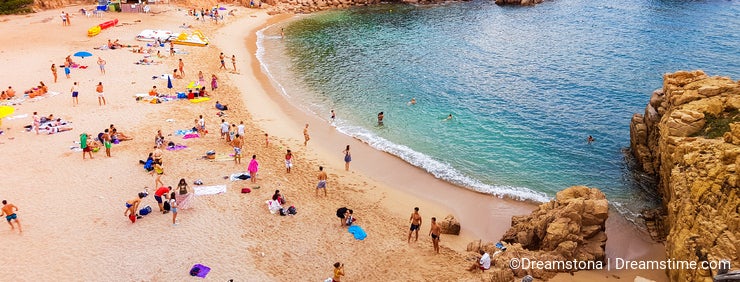 Li cossi beach, Sardinia
