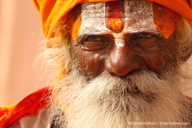 A hindu monk at Varanasi