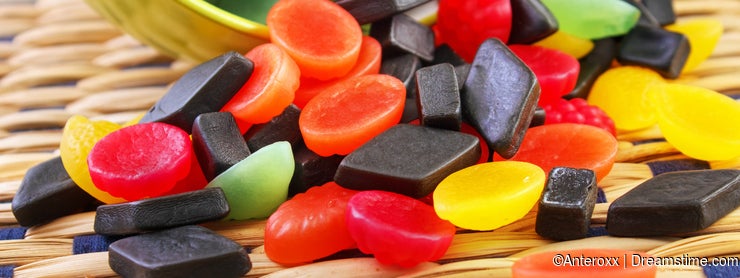 Mixed candies