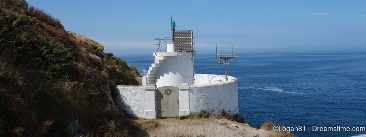 Cies Islands, Vigo, Spain.Lighthouse