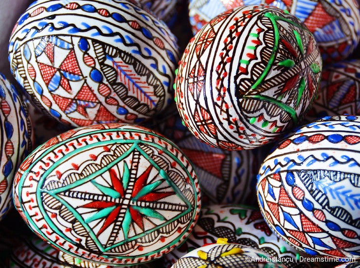 Easter Eggs in Romania Art and Tradition Dreamstime