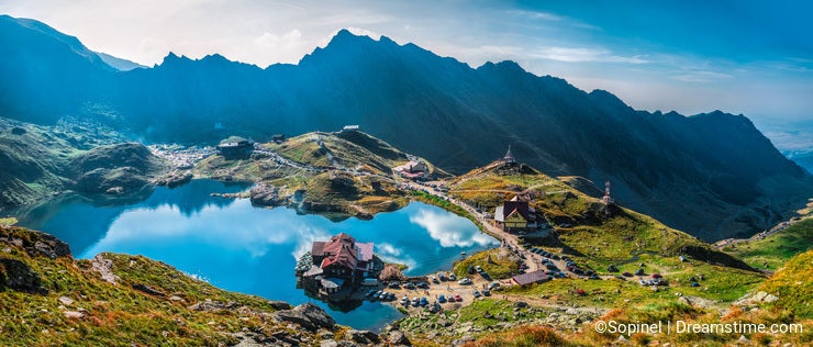 Balea Lake in Romania
