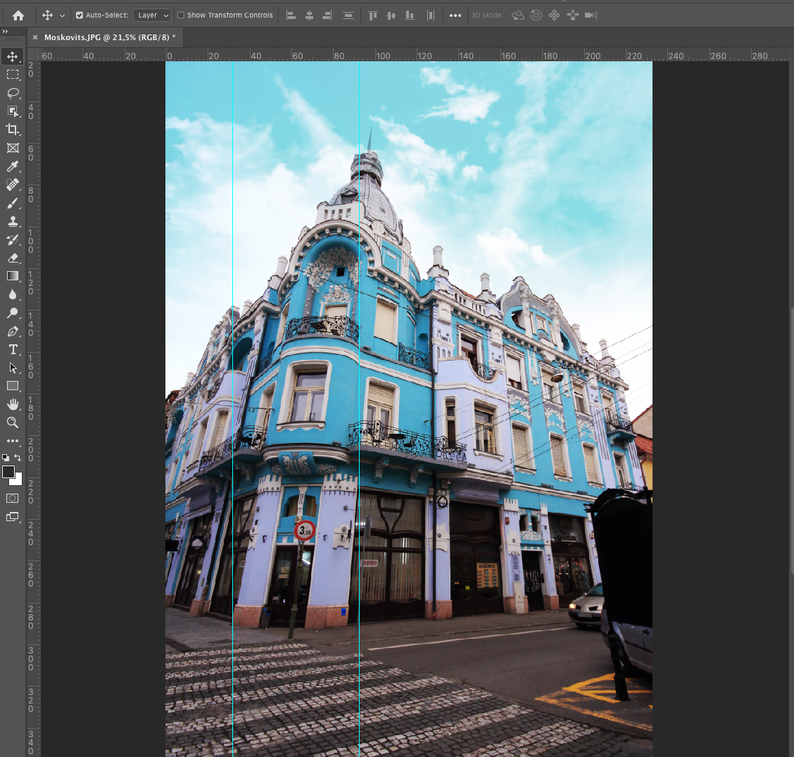 How to Straighten a Photo With GIMP