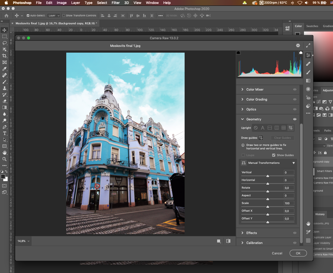 How To Correct The Perspective For Perfect Cityscape Images Using Photoshop Dreamstime
