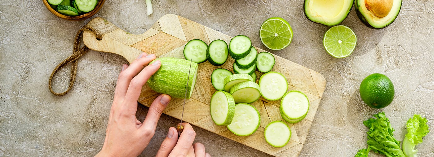 verduras verdes para ensalada de vitaminas comida vegetariana cruda