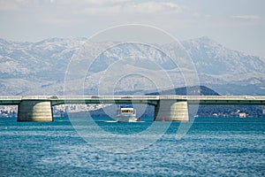 08 MAY 2019, Trogir, Croatia. Trogir bridge