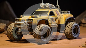 1:28mm Heroic Scale Truck Miniature - Grimpkin Engineering Dune-buggy