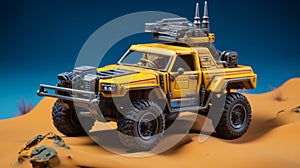1:28mm Heroic Scale Truck Miniature - Inspired By Johnny Quest
