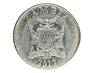 1 Kwacha coin, 2012~Today - 5th Circulation series - Kwacha serie, 2012. Bank of Zambia