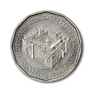 1 litas denomination commemorative coin of Lithuania