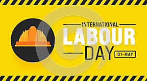 1 May is International Labour Day background template. Holiday concept. use to background, banner,