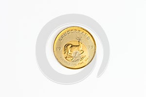 1 OZ gold coin - One Krugerrand gold coin