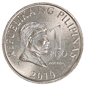 1 Philippine peso coin