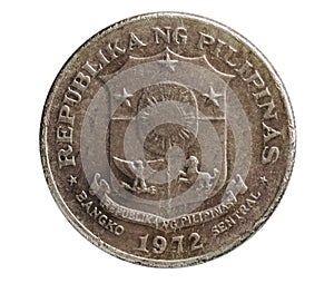 1 Piso coin, 1946~Today - Republic of the Philippines serie, Bank of Philippines