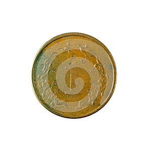 1 zimbabwean cent coin 1989 obverse