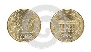 10 euro cent, from 2002