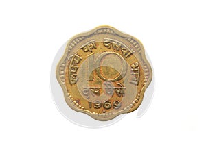 10 Paise coin