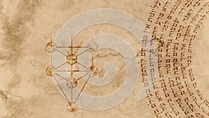 The 10 Sephirot Of Kabbalah With Hebrew Holy Words