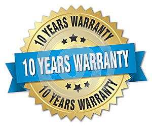 10 years warranty