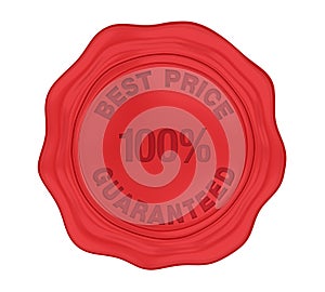100% Best Price Guaranteed Wax Seal Isolated