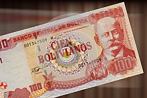 100 bolivianos photo