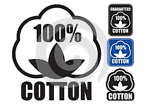 100% Cotton Seal photo