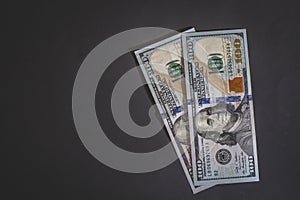 100 dollar bills, background 100 dollar bills. Wallpaper business and finance