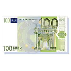 100 Banknoten Vektor 