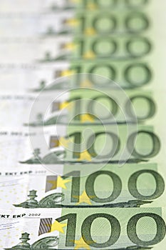 100-Euro bills