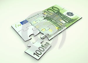 100 Euro Note Puzzle