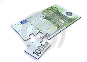 100 Euro Note Puzzle