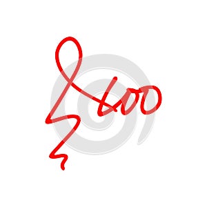 100 exam score with shahih sign, one hundred perfect score with correct symbol