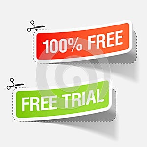 100% free and free trial labels