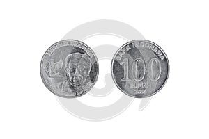 100 indonesian rupiah coin (2016)