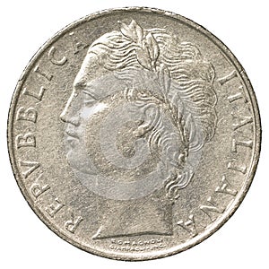 100 italian lira coin