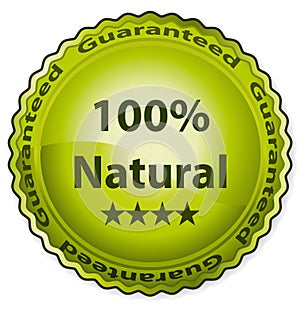 100% natural