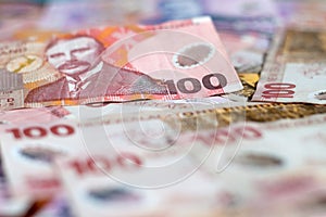 $100 New Zealand Dollar Wealthy Rich Background