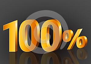100% off 3d gold, Special Offer 100% off, Sales Up to 100 Percent, big deals, perfect for flyers, banners, advertisements, sticker