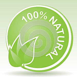 100 percent natural