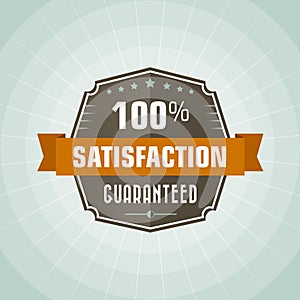 100 percent satisfaction