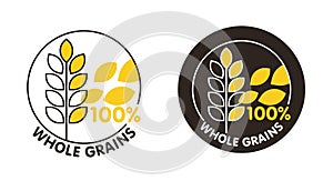 100 percents Whole Grain badge for cereals