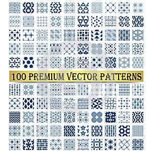 100 Premium Vector Patterns for Design