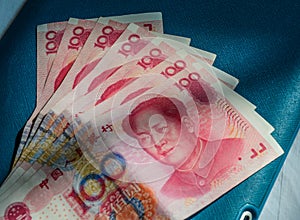 100 Renminbi RMB banknotes