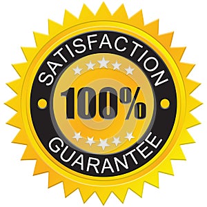 100% satisfaction guarantee