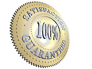 100% Satisfaction Guaranteed badge