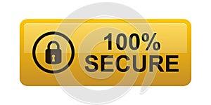 100% secure button