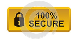 100% secure button