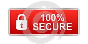 100% secure button